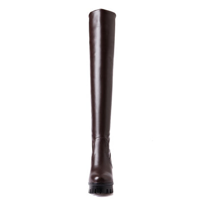 Ladies High Heel Over the Knee High Boots