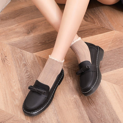 Ladies Pumps Knot Flats Shoes