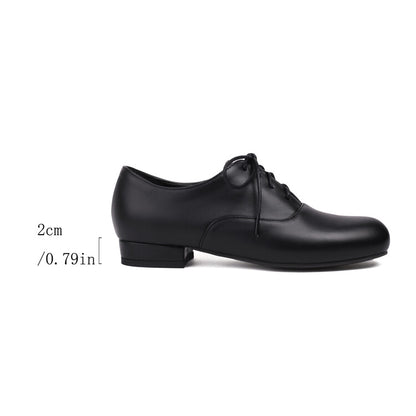 Women's Lace-Up Square Toe Low Heel Oxfords Shoes