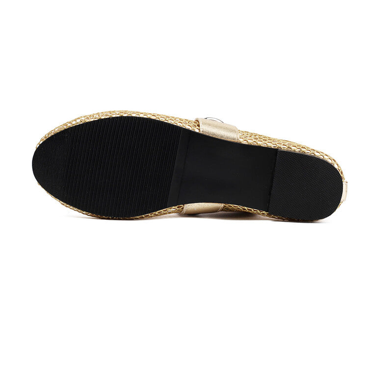 Women's Mesh Mary Jane Flat Shoes