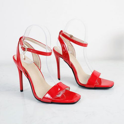 Women Ankle Strap High Heel Stiletto Sandals