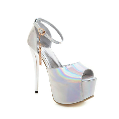 Women's High Heel Platform Stiletto Heel Sandals