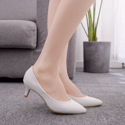 Women Stiletto Heel Pointed Toe Pumps