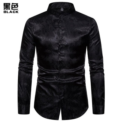 Men's FashionTurndown Long Sleeves Shirts