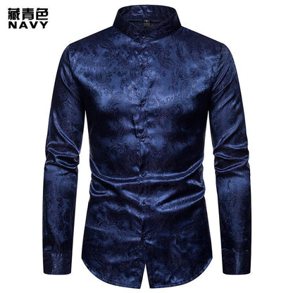 Men's FashionTurndown Long Sleeves Shirts