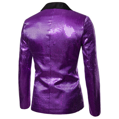 Men's Sequin Coat Suits Costumes