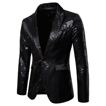 Men's Sequin Coat Suits Costumes