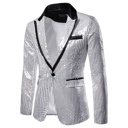 Men's Sequin Coat Suits Costumes