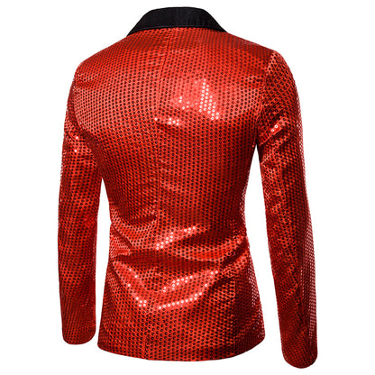 Men's Sequin Coat Suits Costumes