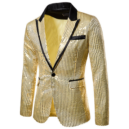 Men's Sequin Coat Suits Costumes