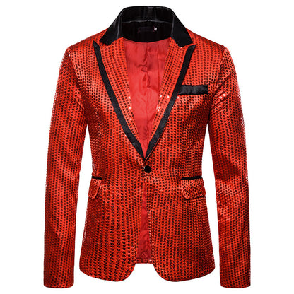 Men's Sequin Coat Suits Costumes