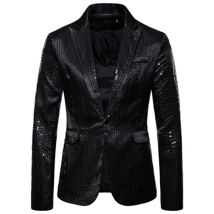 Men's Sequin Coat Suits Costumes