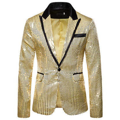 Men's Sequin Coat Suits Costumes