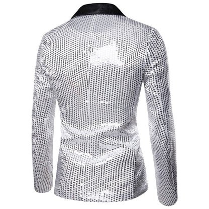 Men's Sequin Coat Suits Costumes