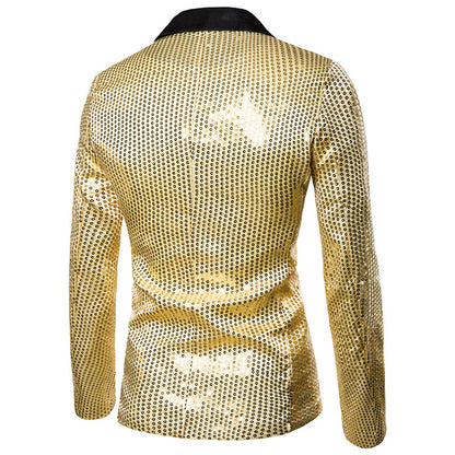 Men's Sequin Coat Suits Costumes