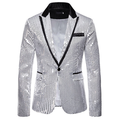 Men's Sequin Coat Suits Costumes