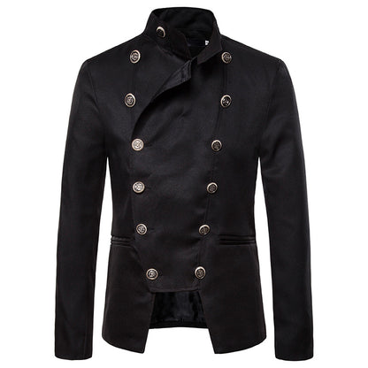 Men's Coat Button Jacket Suits Costumes