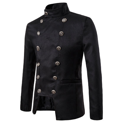 Men's Coat Button Jacket Suits Costumes