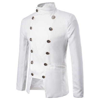 Men's Coat Button Jacket Suits Costumes