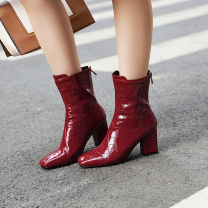 Women's High Heel Trend Ankle Boots