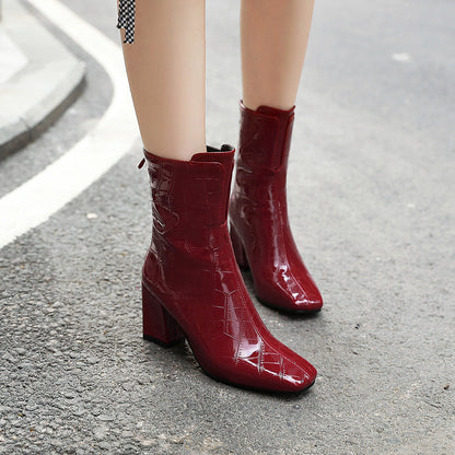 Women's High Heel Trend Ankle Boots