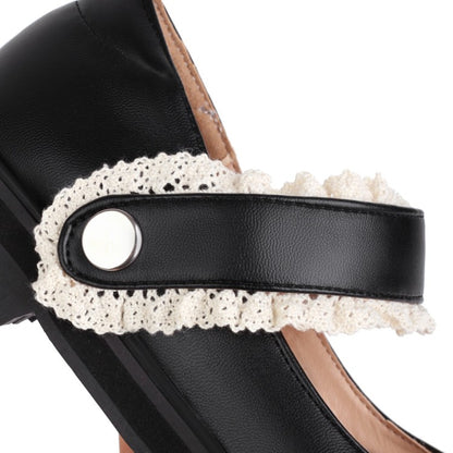 Women Lolita Flats Mary Jane Shoes