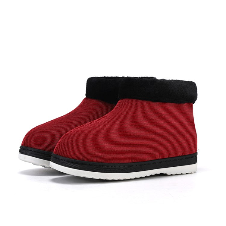 Women Winter Space Cotton Short Snow Boots