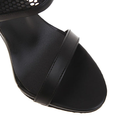 Women Hollow Out High Heels Sandals