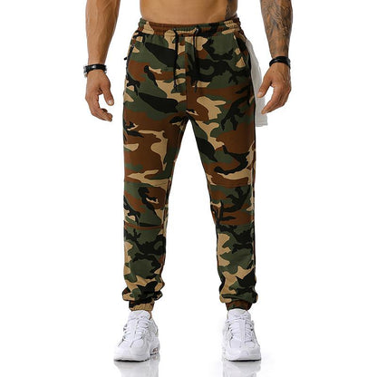 Men's 3D Retro Printing Casual Sports Jogger Pants