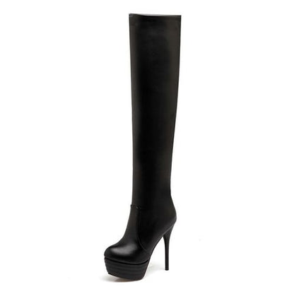 Women Stiletto High Heels Over the Knee Boots