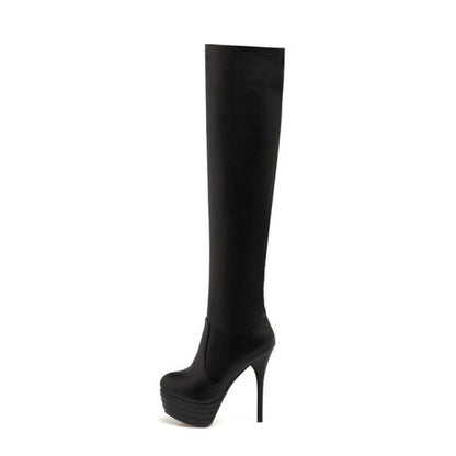 Women Stiletto High Heels Over the Knee Boots