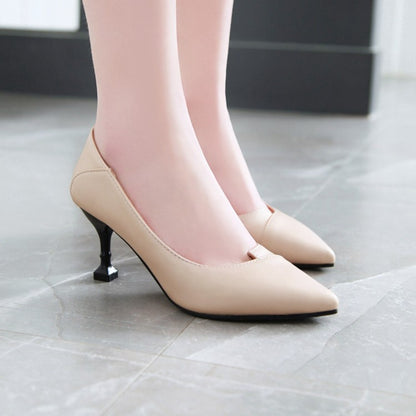 Women Pointed Toe High Heels Stiletto Pumps