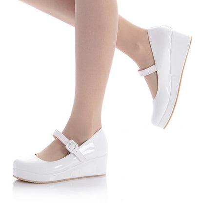 Cute Mary Jane Girls Women Platform Shoes