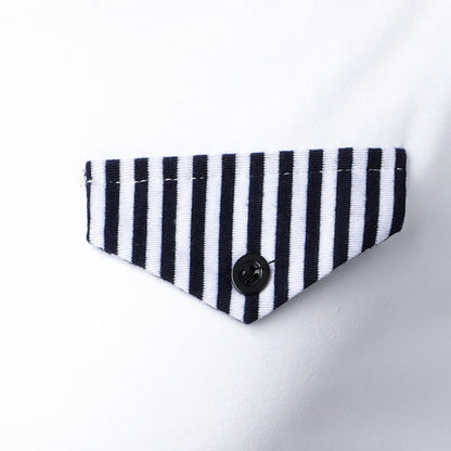 Men's Striped Long-sleeved Shirts