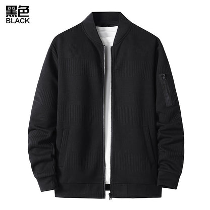 Men's Cotton Overall Blazer Bomber Jacket