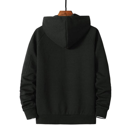 Men's Cotton Sports  Casual Hooded Sweater Coat Shirts