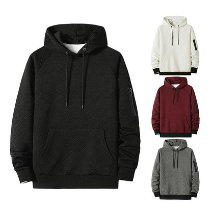 Men's Cotton Sports  Casual Hooded Sweater Coat Shirts