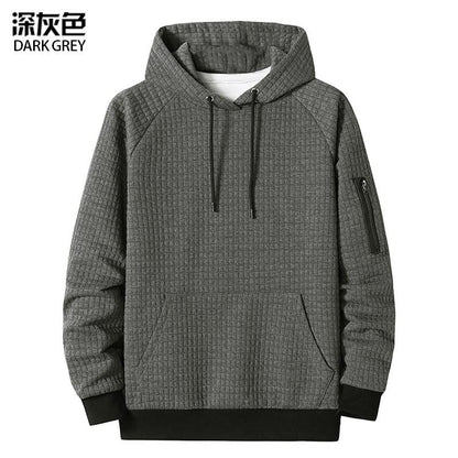 Men's Cotton Sports  Casual Hooded Sweater Coat Shirts