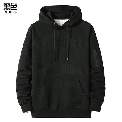 Men's Cotton Sports  Casual Hooded Sweater Coat Shirts