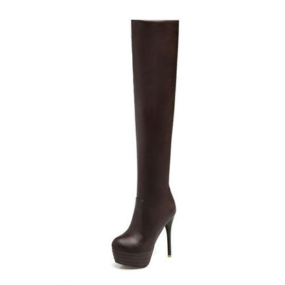 Women Stiletto High Heels Over the Knee Boots