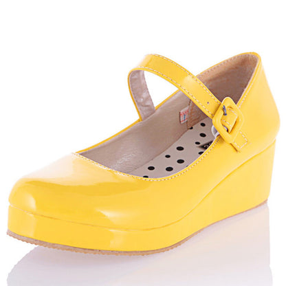 Cute Mary Jane Girls Women Platform Shoes