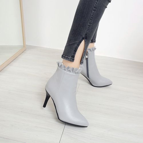 Women High Heels Ankle Boots