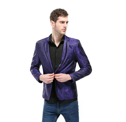 Men's Coat One-grain Buckle Suits Costumes