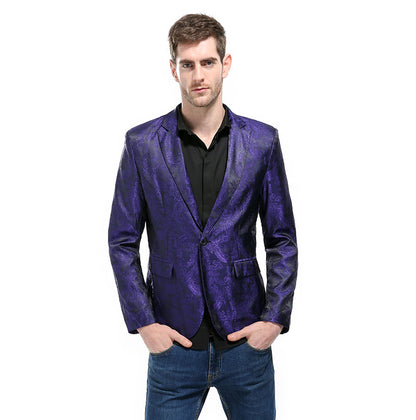 Men's Coat One-grain Buckle Suits Costumes