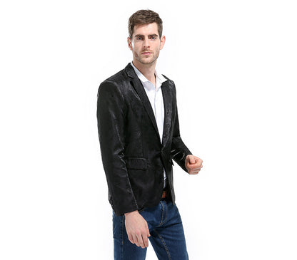 Men's Coat One-grain Buckle Suits Costumes