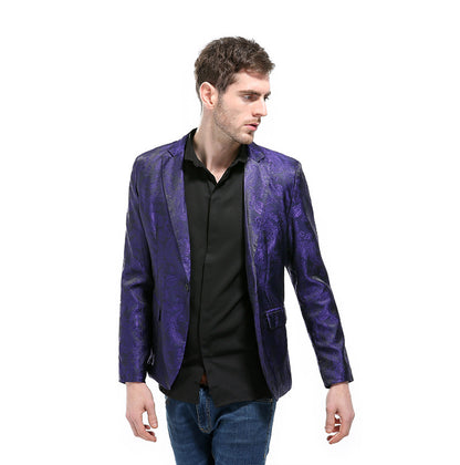 Men's Coat One-grain Buckle Suits Costumes