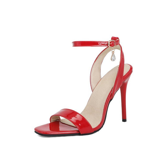 Women Ankle Strap High Heel Stiletto Sandals