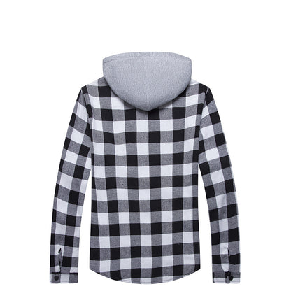 Men's Plaid Pocket Flannel Sweaters