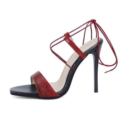 Women Strappy High Heel Stiletto Sandals