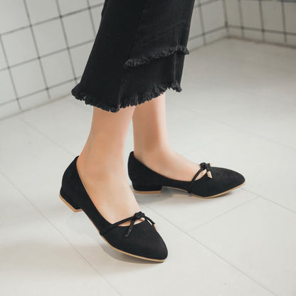 Women's Casual Suede Flat Shoes